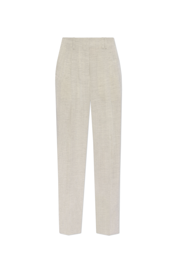 ‘Titolo’ pleat-front trousers od Jacquemus