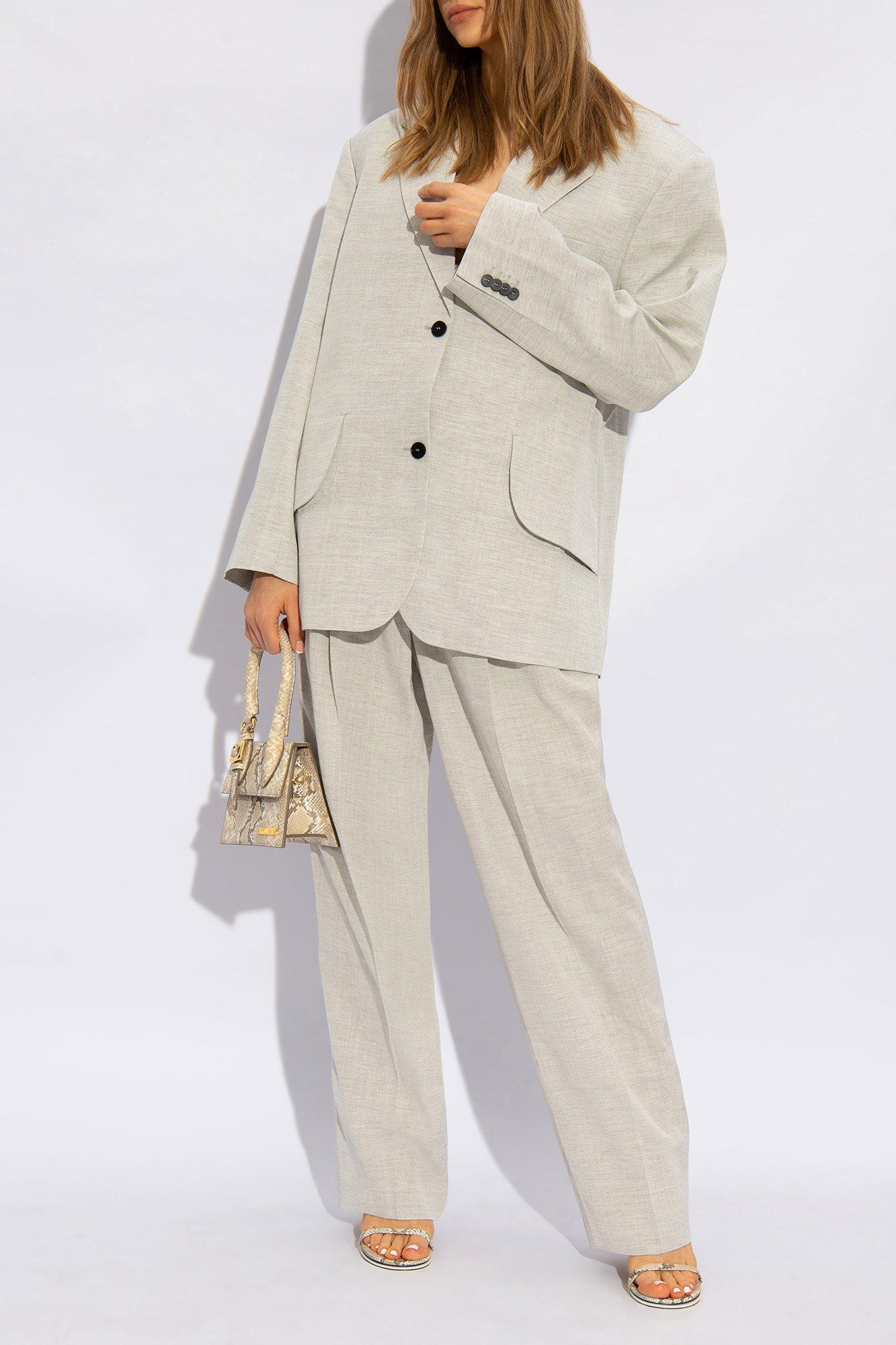 Jacquemus ‘Titolo’ pleat-front trousers