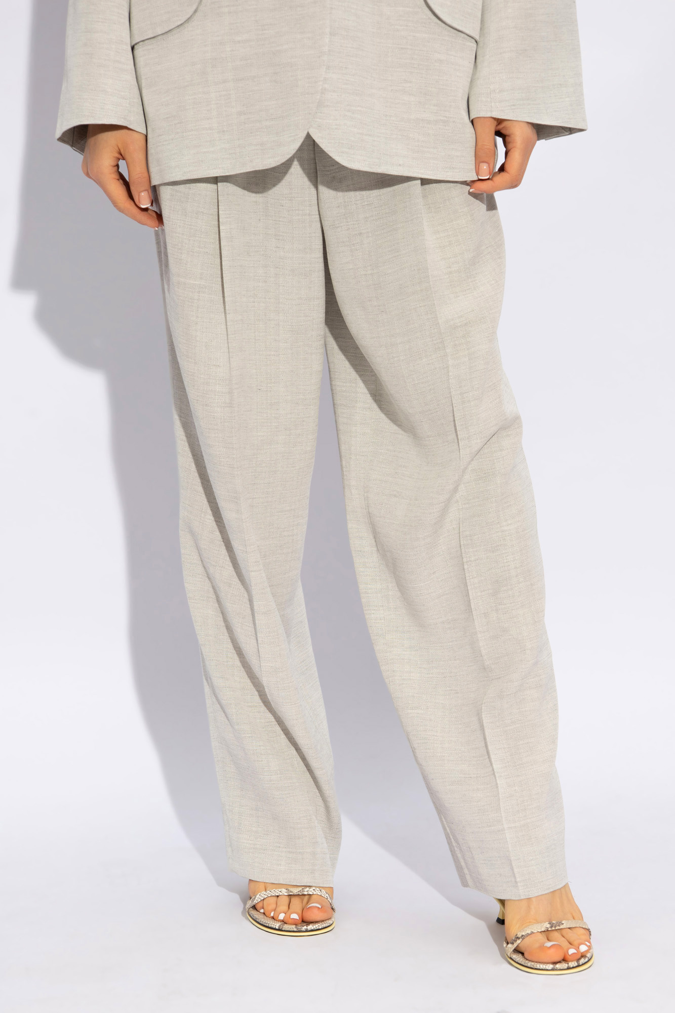 Jacquemus ‘Titolo’ pleat-front trousers