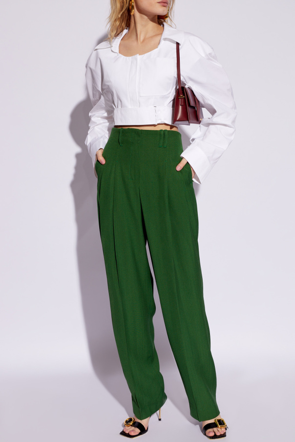 Jacquemus Creased Trousers 'Titolo'