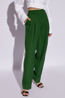 Jacquemus GREEN Creased Trousers 'Titolo'