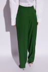 Jacquemus GREEN Creased Trousers 'Titolo'
