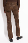 MISBHV BROWN Vegan Leather Pants