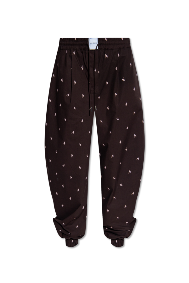Trousers with monogram od The Attico
