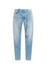 The Attico BLUE Distressed jeans