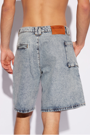 Moschino Cargo denim shorts