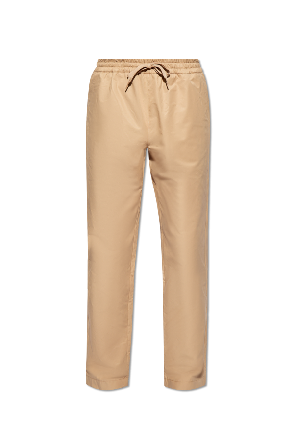 Moschino Spodnie z wyszytym logo