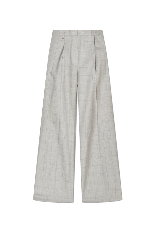 Dries Van Noten Trousers with check pattern