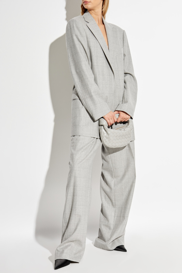 Dries Van Noten Trousers with check pattern