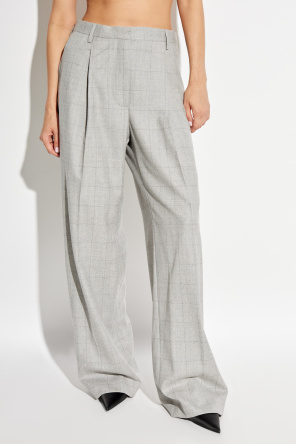 Dries Van Noten Trousers with check pattern