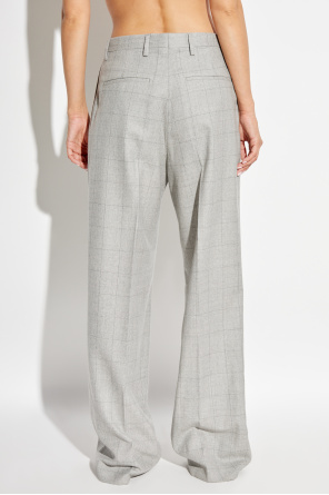 Dries Van Noten Trousers with check pattern