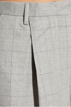 Dries Van Noten Trousers with check pattern