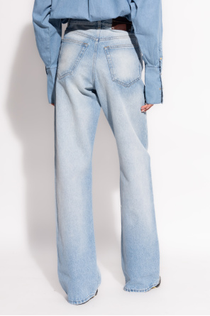 Dries Van Noten Jeans with vintage effect