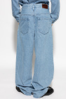 Dries Van Noten BLUE Jeans with logo