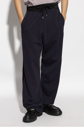 Dries Van Noten Track pants with side stripes