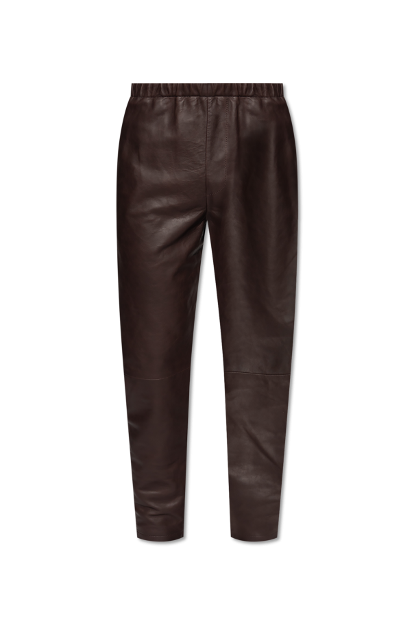 Dries Van Noten Leather pants