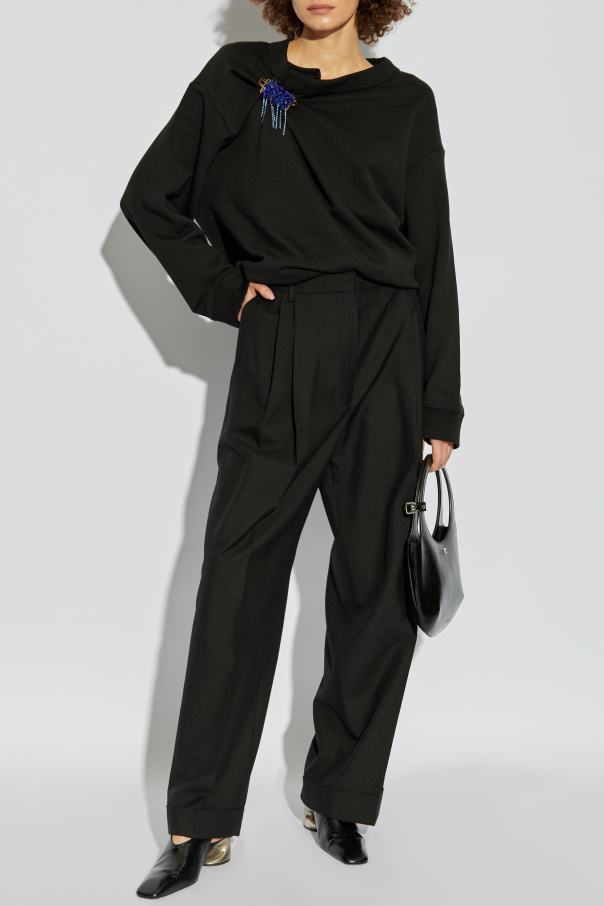 Dries Van Noten Wool Pants