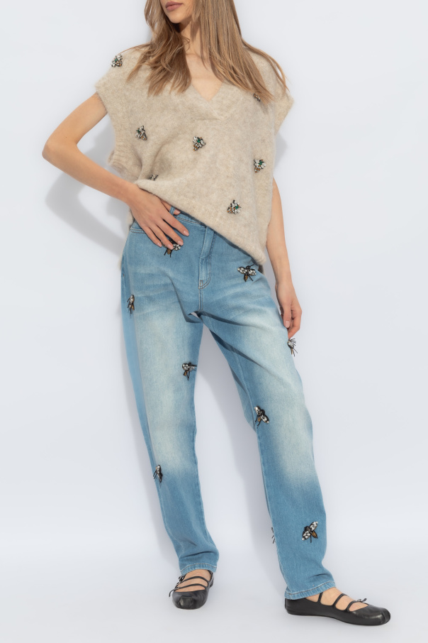 Munthe Jeans with an application