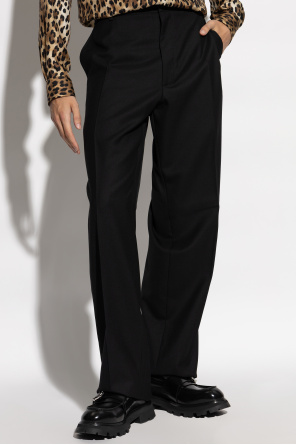 Moschino Wool pants with crease