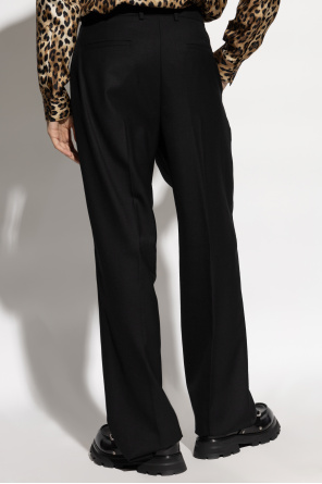 Moschino Wool trousers with crease