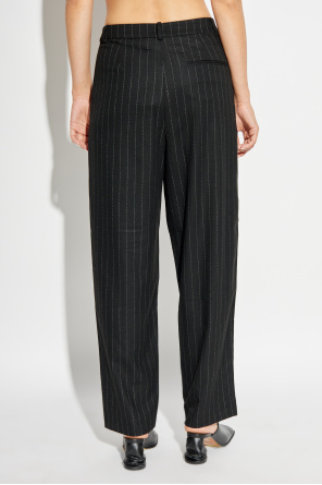 Munthe Striped Pattern Trousers