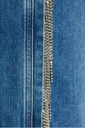 Munthe Jeans with fringes