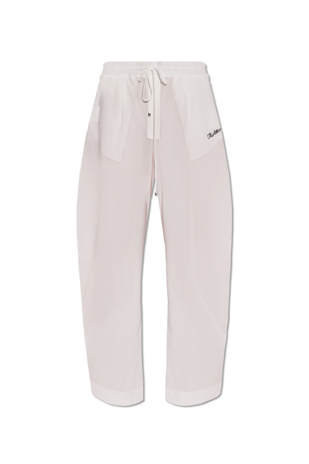 The Attico Embroidered trousers from the 'Join Us At The Beach' collection
