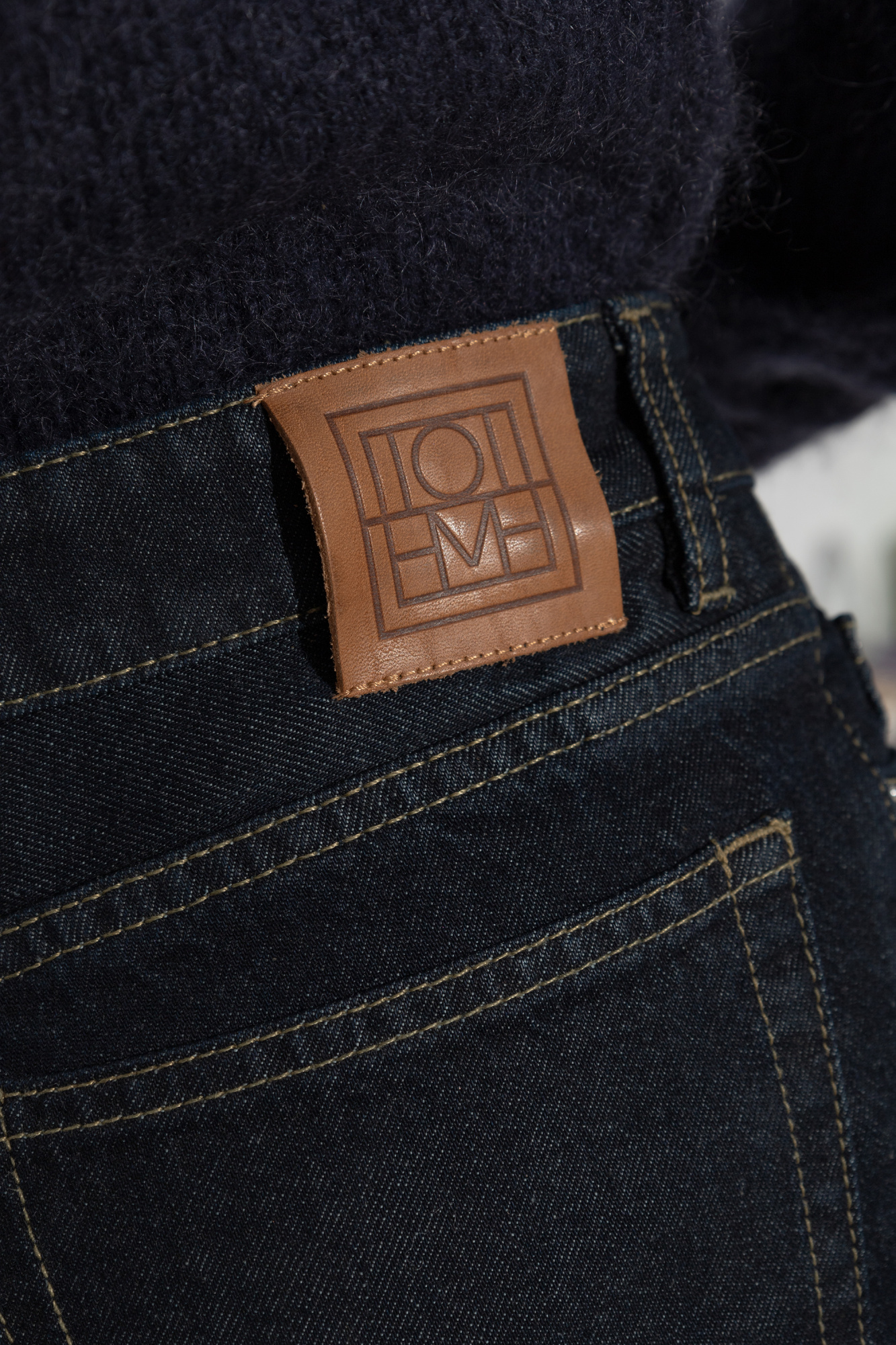 TOTEME Jeans with logo