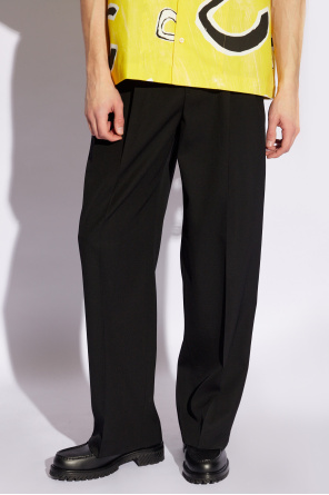 Jacquemus ‘Titolo’ pleat-front Flying trousers