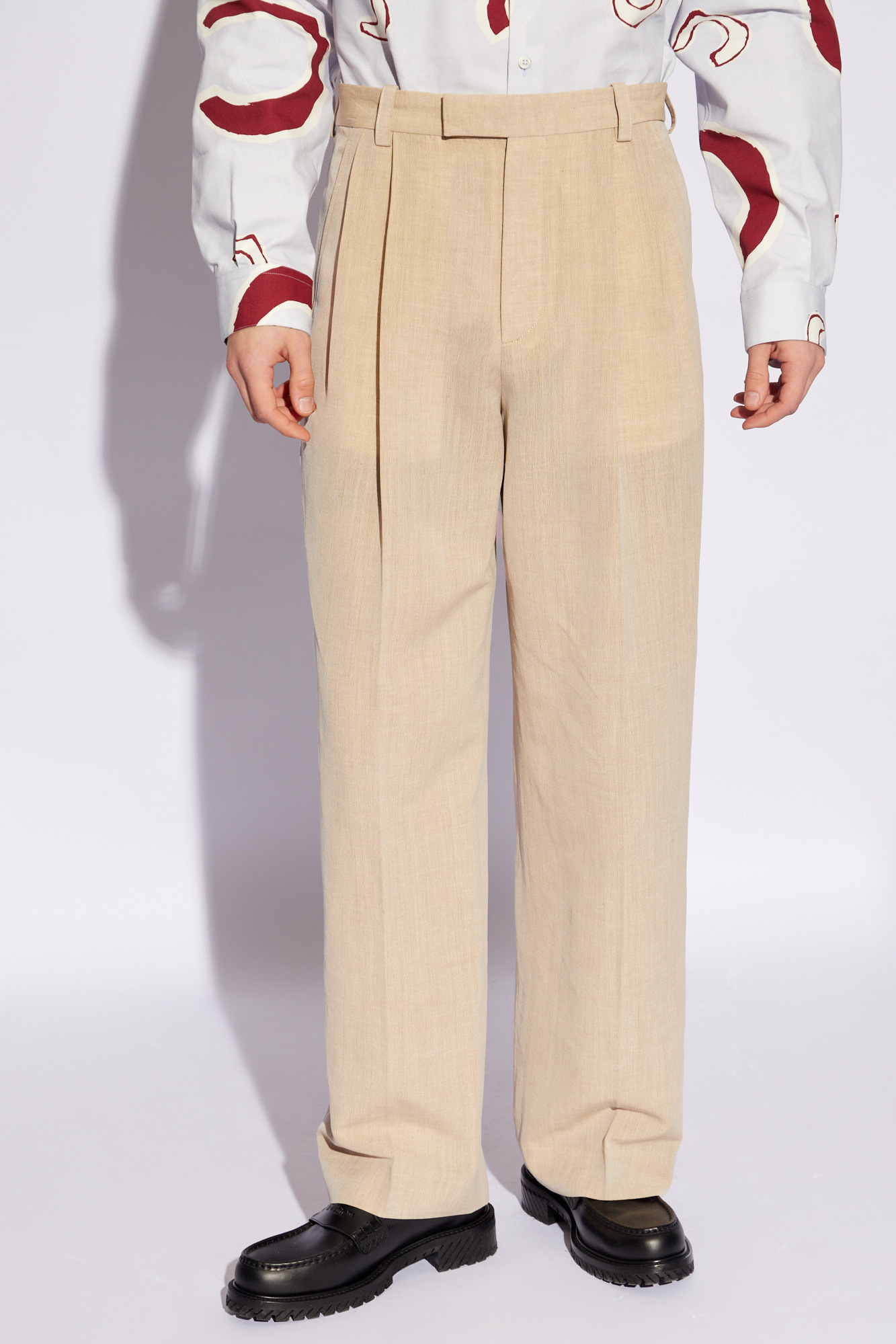 Jacquemus ‘Titolo’ pleat-front trousers