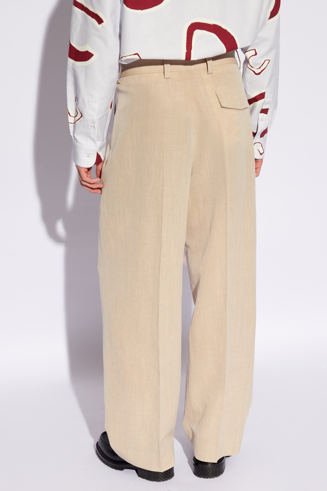 Jacquemus ‘Titolo’ pleat-front trousers