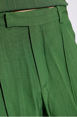 Jacquemus ‘Titolo’ pleat-front chino trousers
