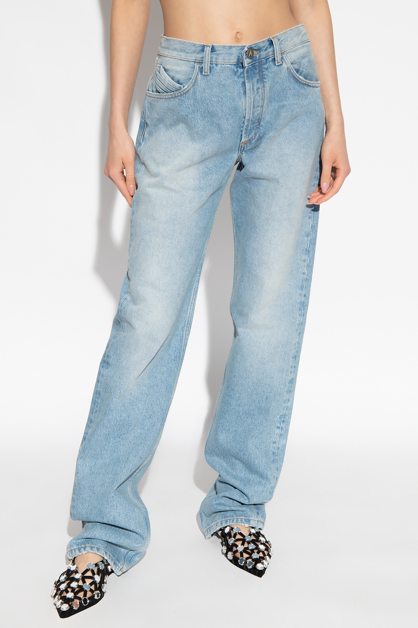 The Attico Jeans with straight legs