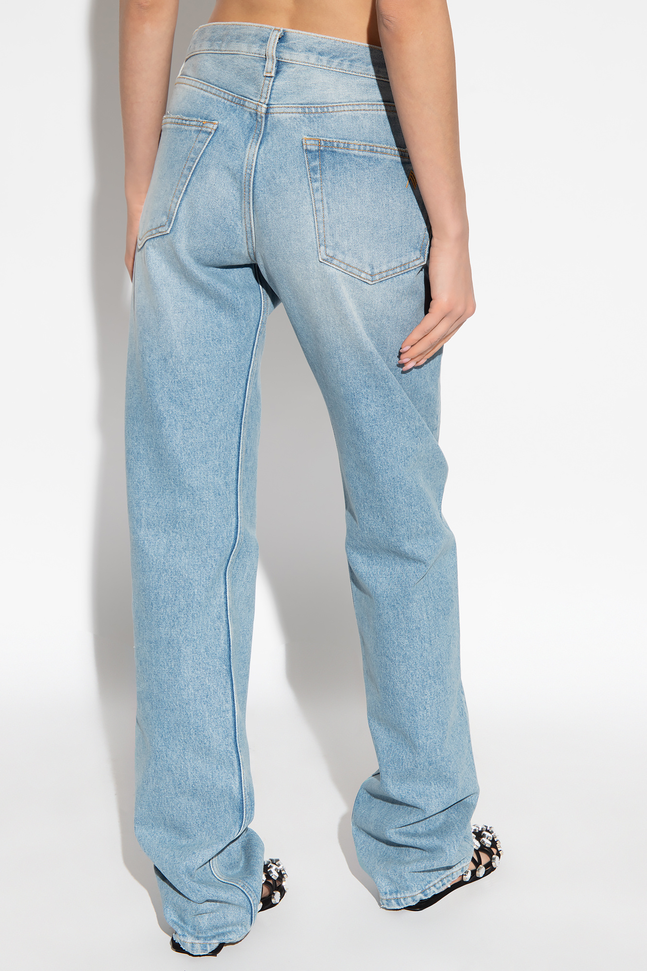 The Attico Jeans with straight legs