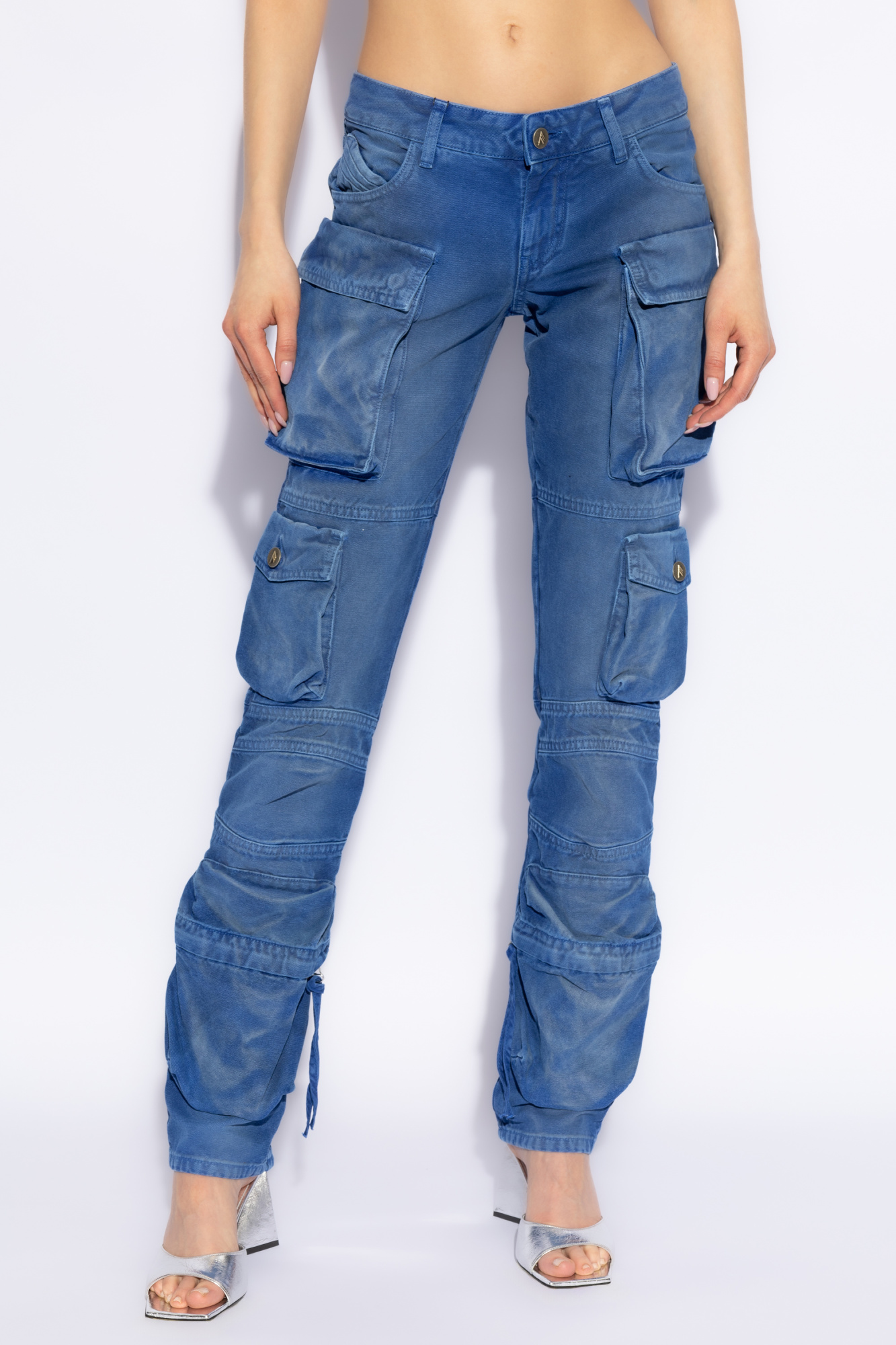 The Attico Jeans with logo