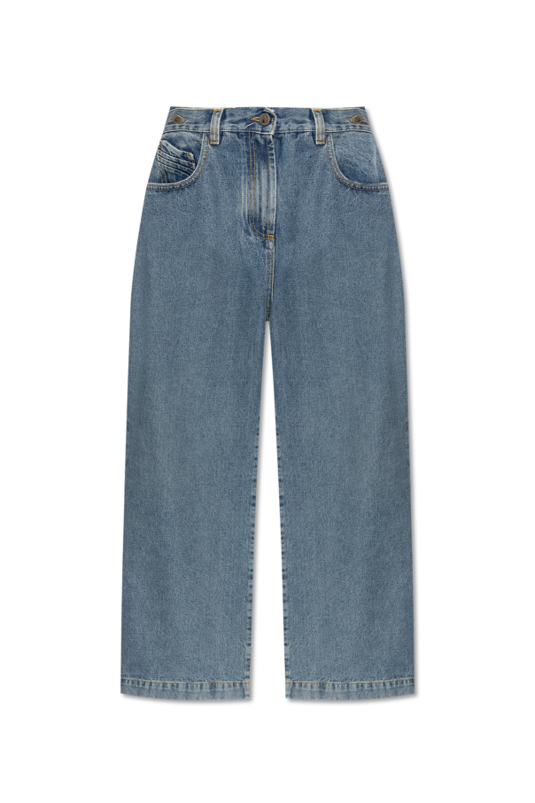 The Attico Jeans with logo
