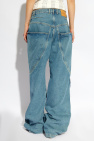The Attico BLUE Cargo jeans