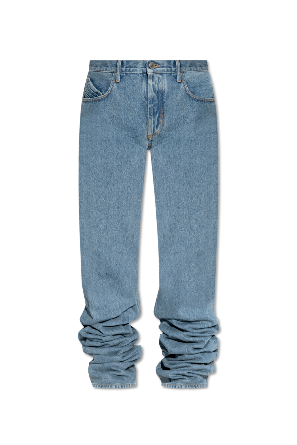 The Attico Jeans with very long legs