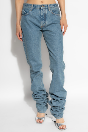 The Attico Jeans with very long legs