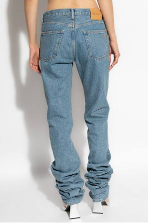 The Attico Jeans with very long legs