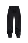 The Attico Jeans with very long legs