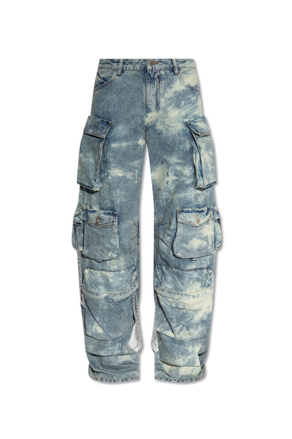 The Attico Jeansy typu ‘cargo’