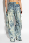 The Attico BLUE Cargo jeans