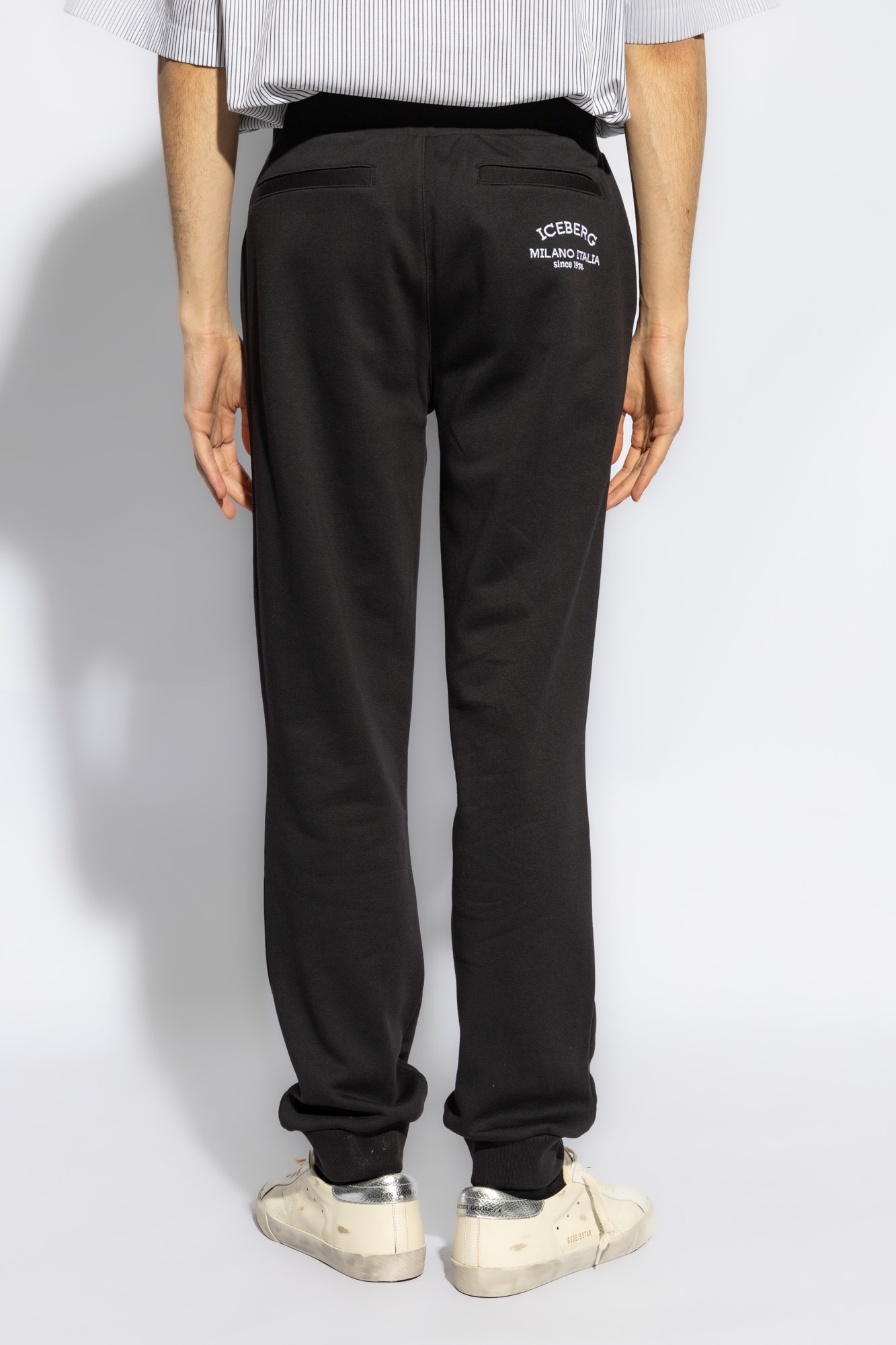 Iceberg Sweatpants with logo