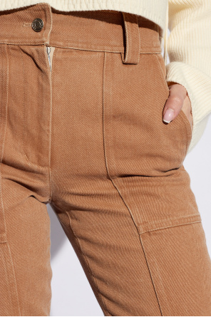Yves Salomon High-waisted jeans
