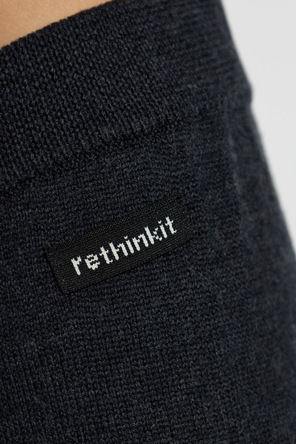 Rethinkit Studios Wool Straight-Leg Trousers