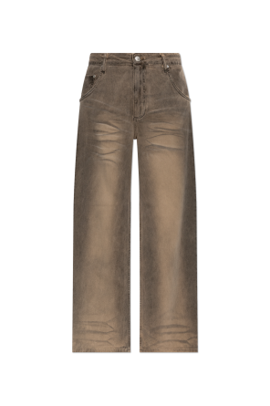 Jeans with logo