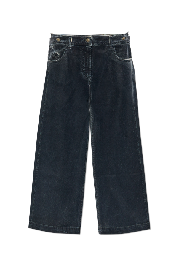Waxed wide-leg jeans, zdjęcie 1 Waxed wide-leg jeans od The Attico