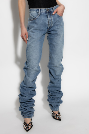 The Attico Jeans with logo