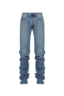 The Attico BLUE Jeans with logo